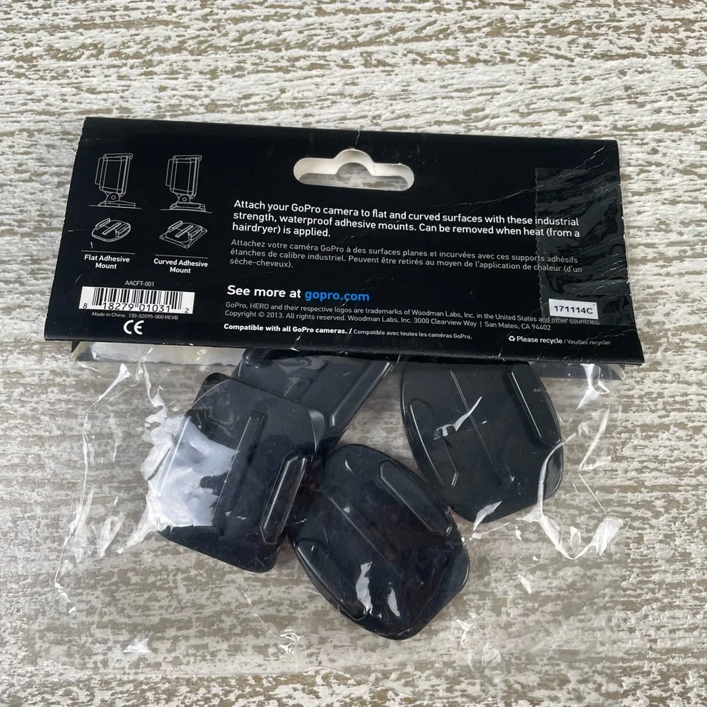 GoPro Curved and Flat Adhesive Mounts